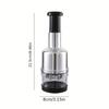 Stainless Steel Garlic Press Crusher Manual Garlic Mincer Chopping Garlic Tools Fruit Vegetable Slicer Tools Kitchen Accessories