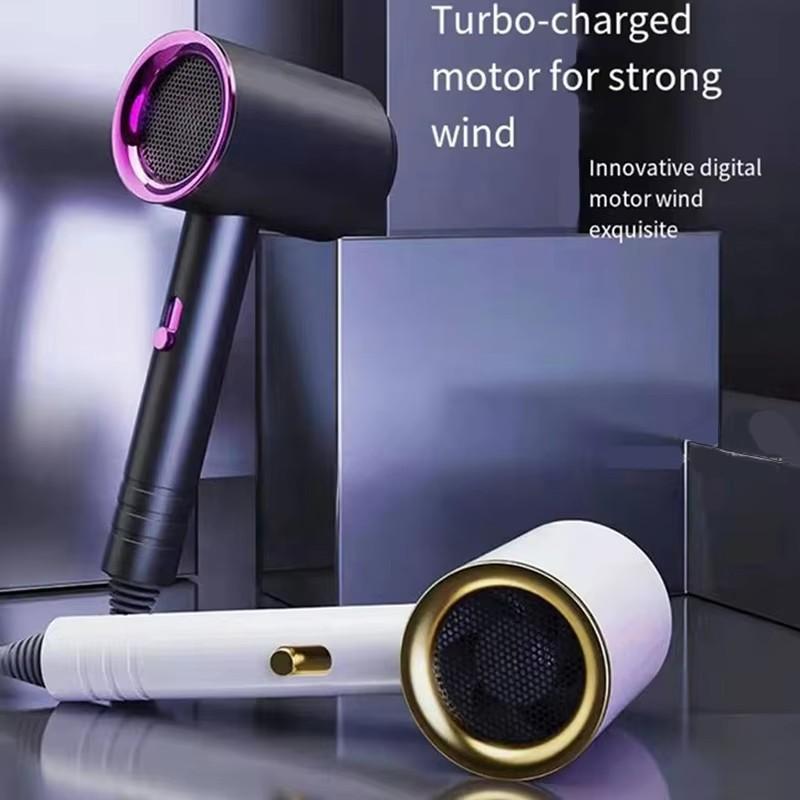 Xiaomi Hair Dryer Lightweight Blue Negative Ion Fast Dry Hair Small Low Noise Salon Household Electric Cold And Hot Hair Dryers