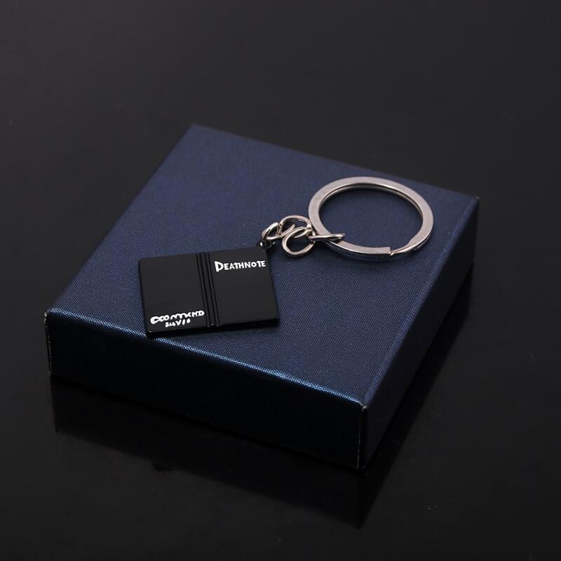 Covered Death Note Keyring True White True Keyholder Keychain