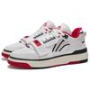 Li Ning Rookie Slip Resistant Durable Low Top Basketball Shoes Men Sneakers White Black ABCS027-1