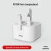 50W Dual Type-C Fast Charger for iPad & iPhone 14/17 with PD