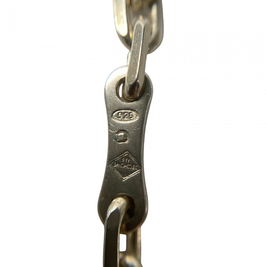 Used HERMEScharm multicolor leather/Silver925 Women