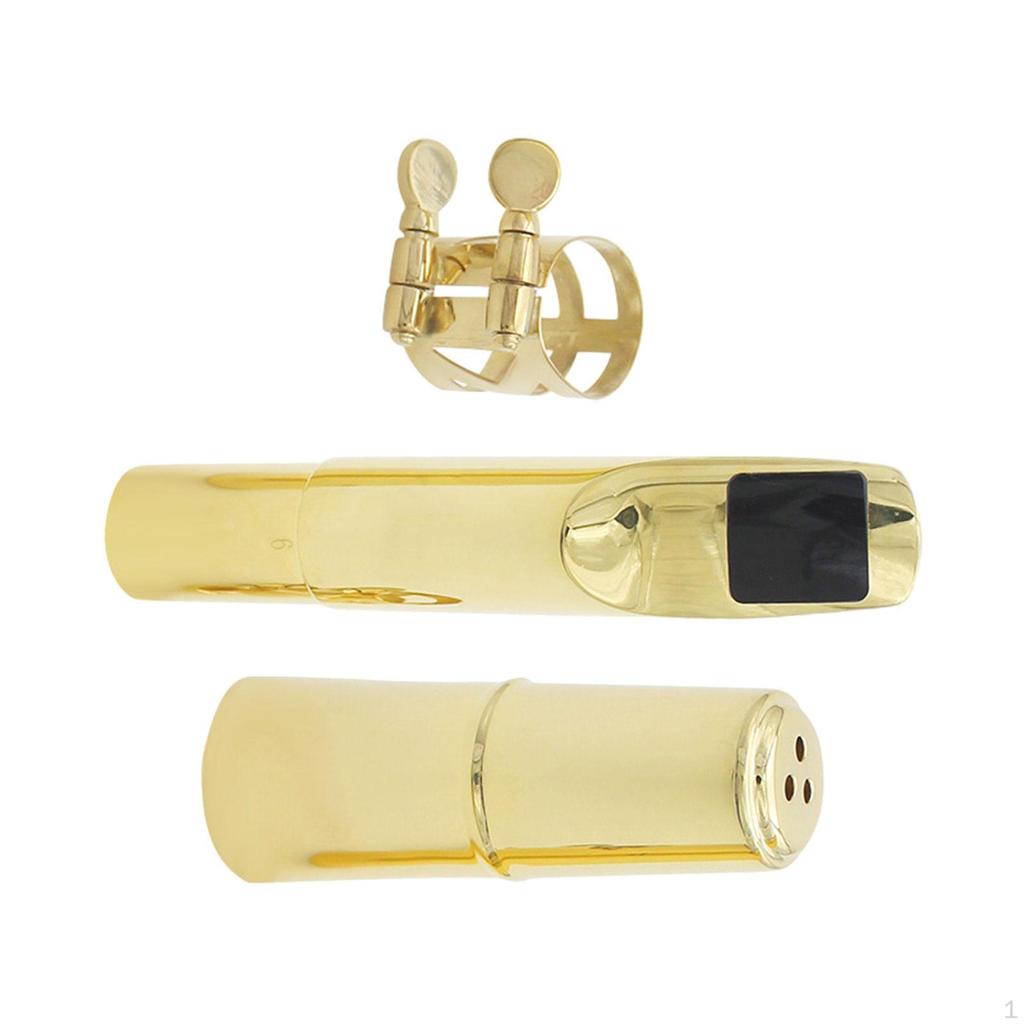 Alto Sax Metal Mouthpiece Ligatures Fastener Concentrated Reusable Saxophone Ligature with