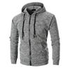Premium Quality Men's Athletic Soft Sherpa Zip Up Hooded Hoodie Sweater Jacket Coat For All Seasons