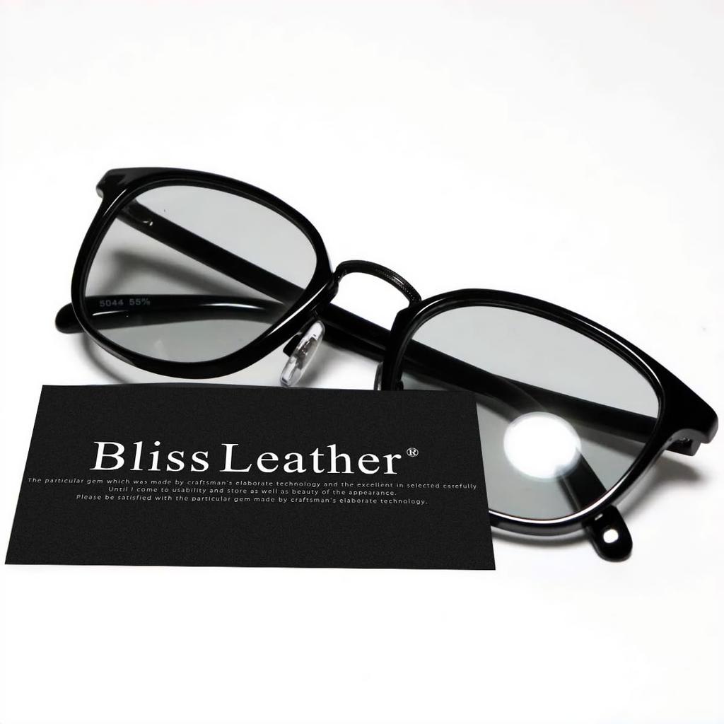 X Light Gray Fashion Wellington Full Black Full Rim Cellulose [Bliss Leather] Black/Black Sunglasses, Glasses, Style, Rim, Men's & Women's,