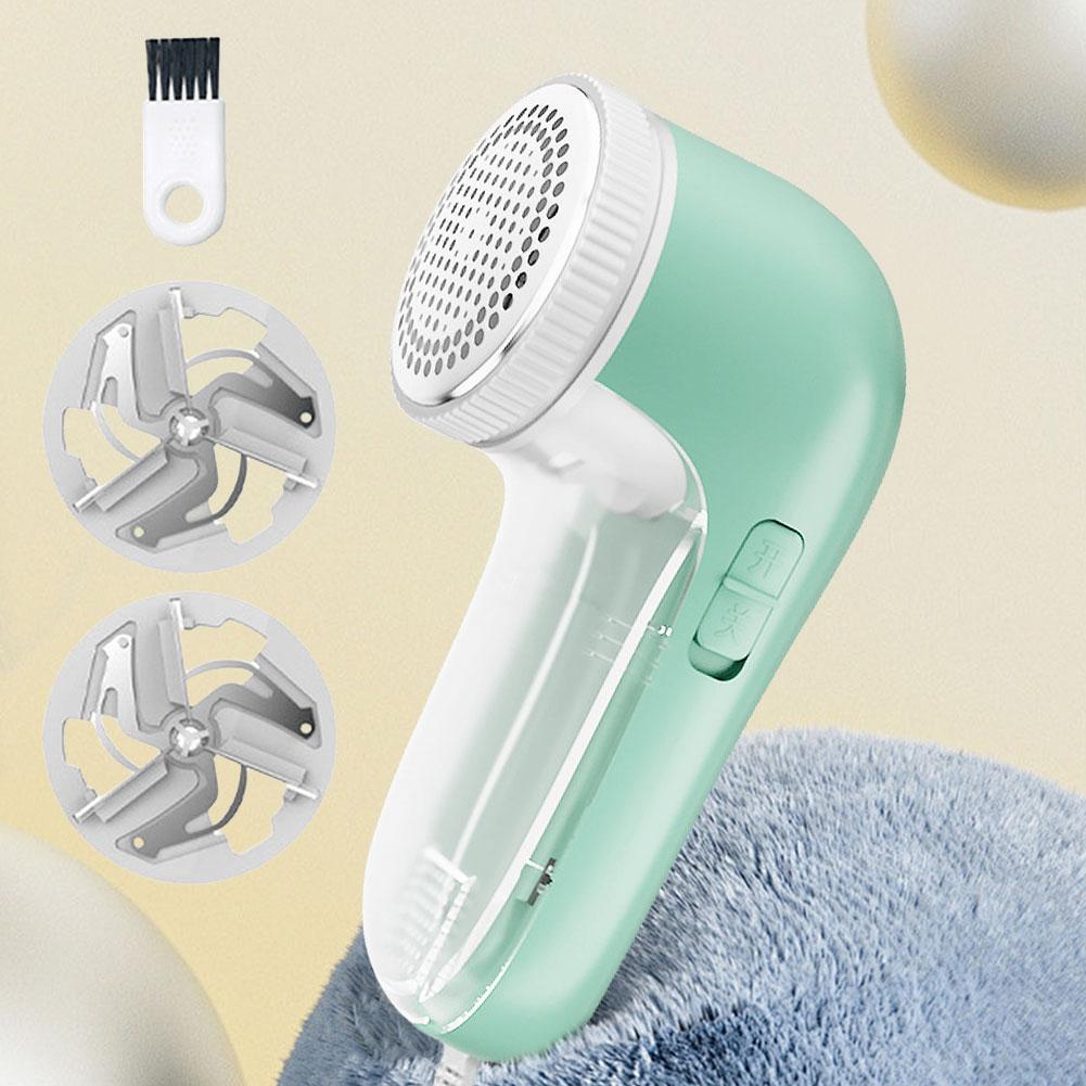 Clothes Bobble Fluff Shaver USB Operated Hair Ball Trimmer 850mAh Portable Lint Remover for Sweater Clothing Fabric