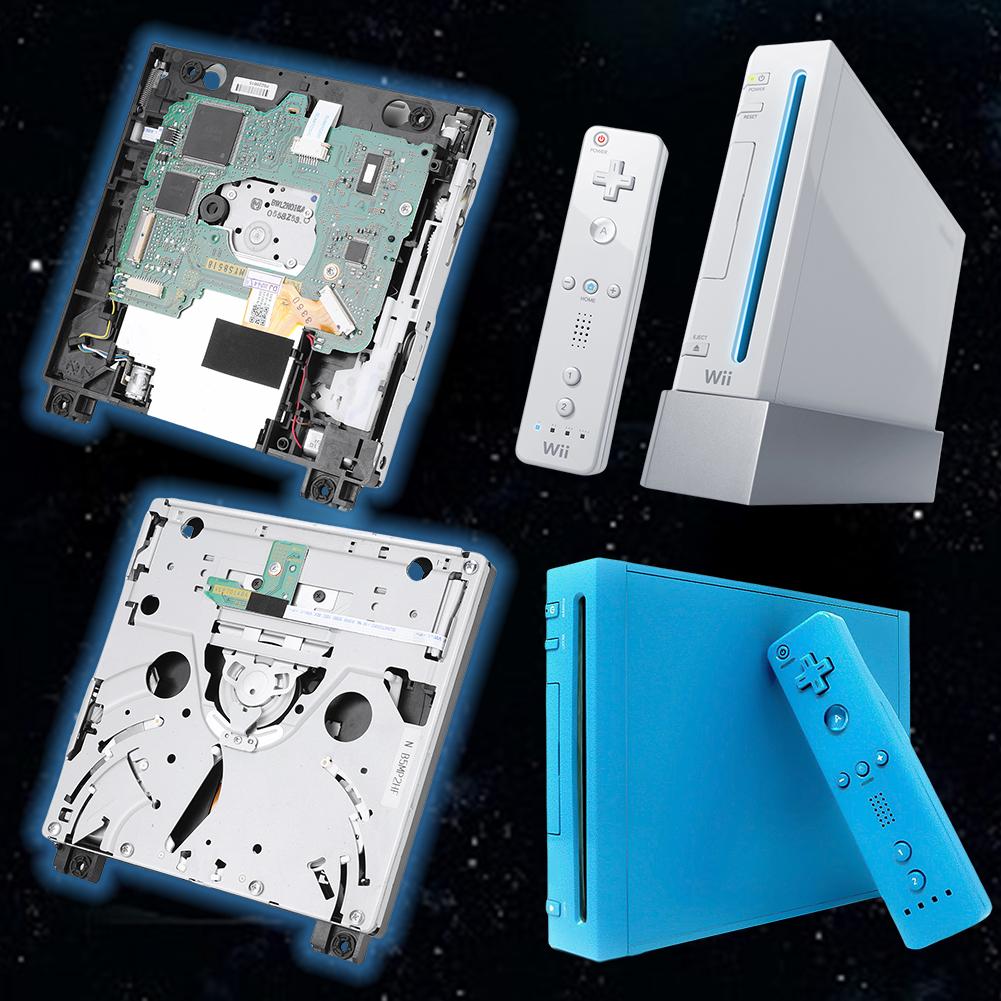 FOR WII D2E Cracking Optical Drive Optical Board Dual IC Replacement DVD ROM Drive Disc Repair Part Small Board