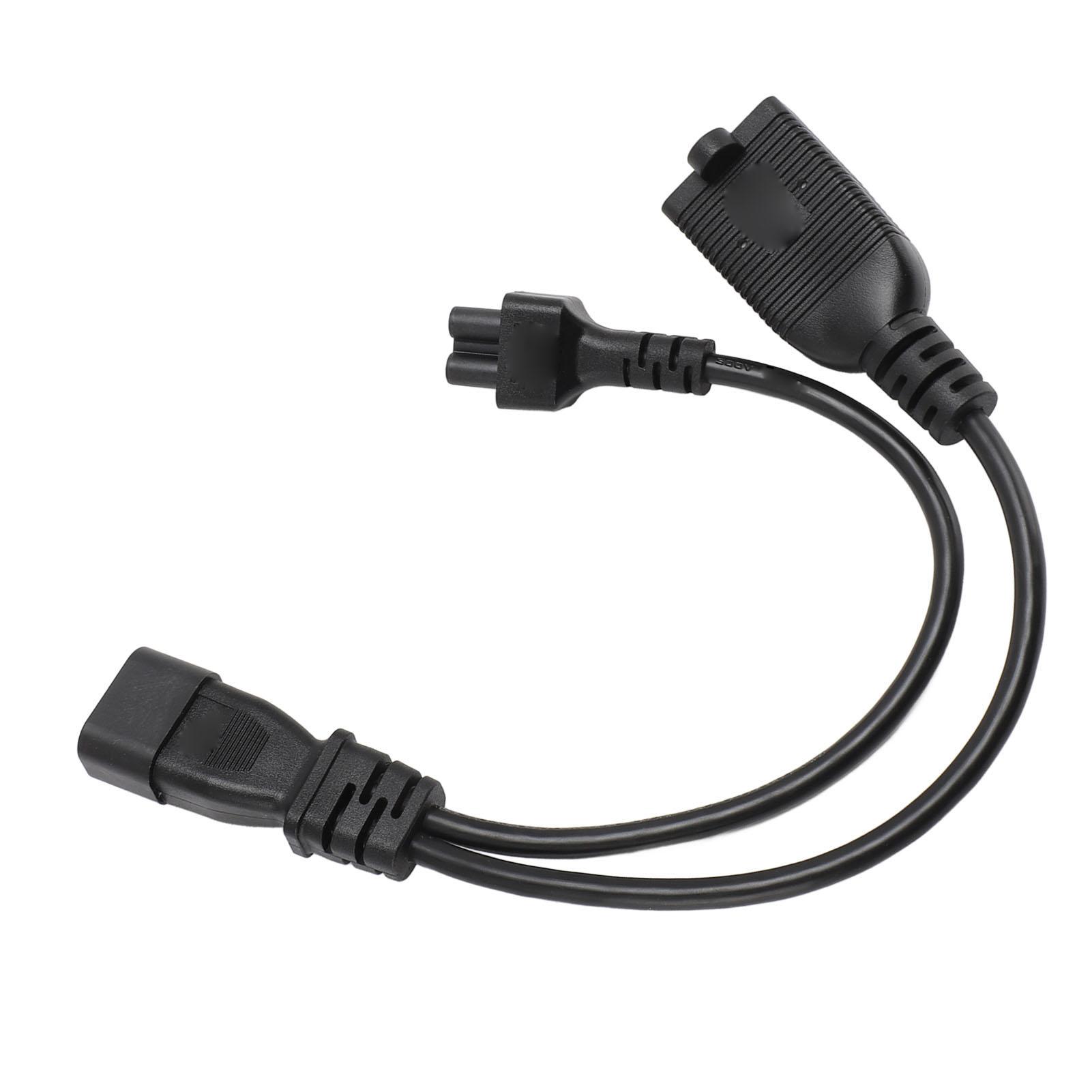 

Кабель живлення IEC320 C14 до C5 та Nema 5‑20R Розгалужувач Y IEC320 C14 Штекер до C5 та Nema 5‑20R Розетка