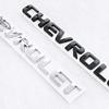 1pcs Chevrolet ABS Car Rear Letter logo sticker Rear Bumper tail door trunk sticker car rear Emblem sticker styling Accessories