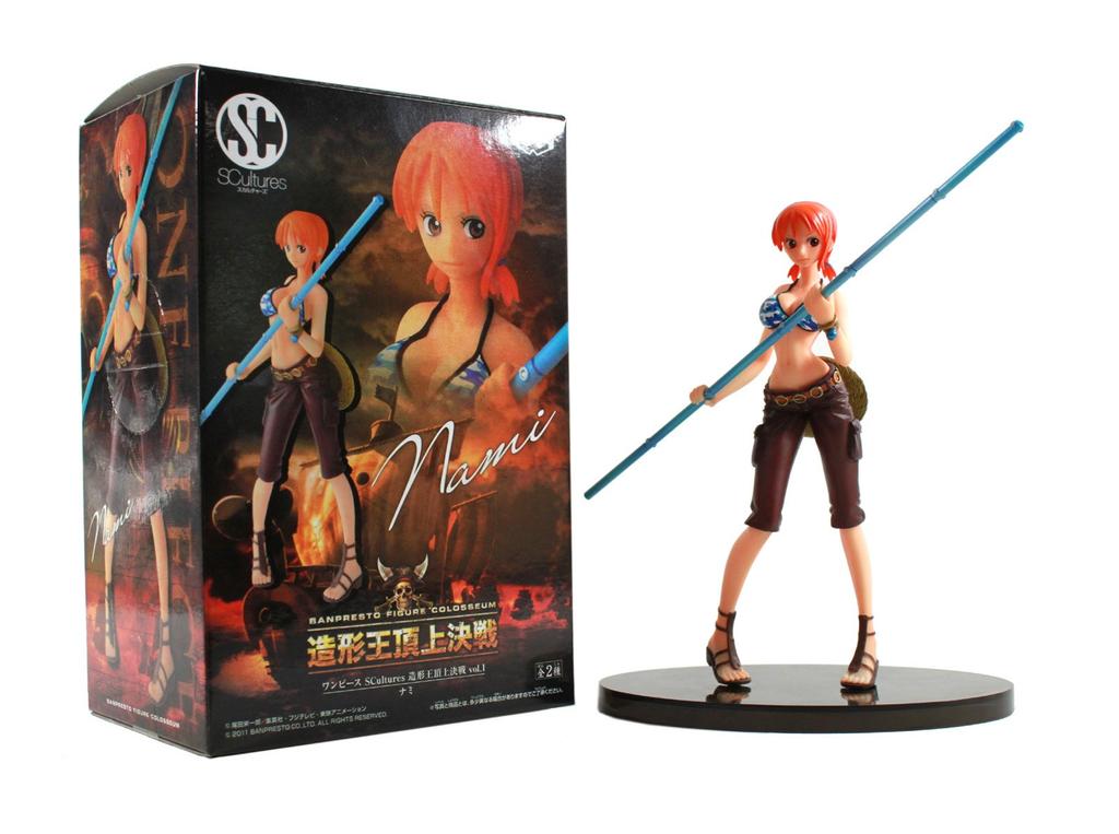 ONE PIECE SCultures Zoukeiou Summit Battle Vol.1 Nami Single Figure Banpresto Prize