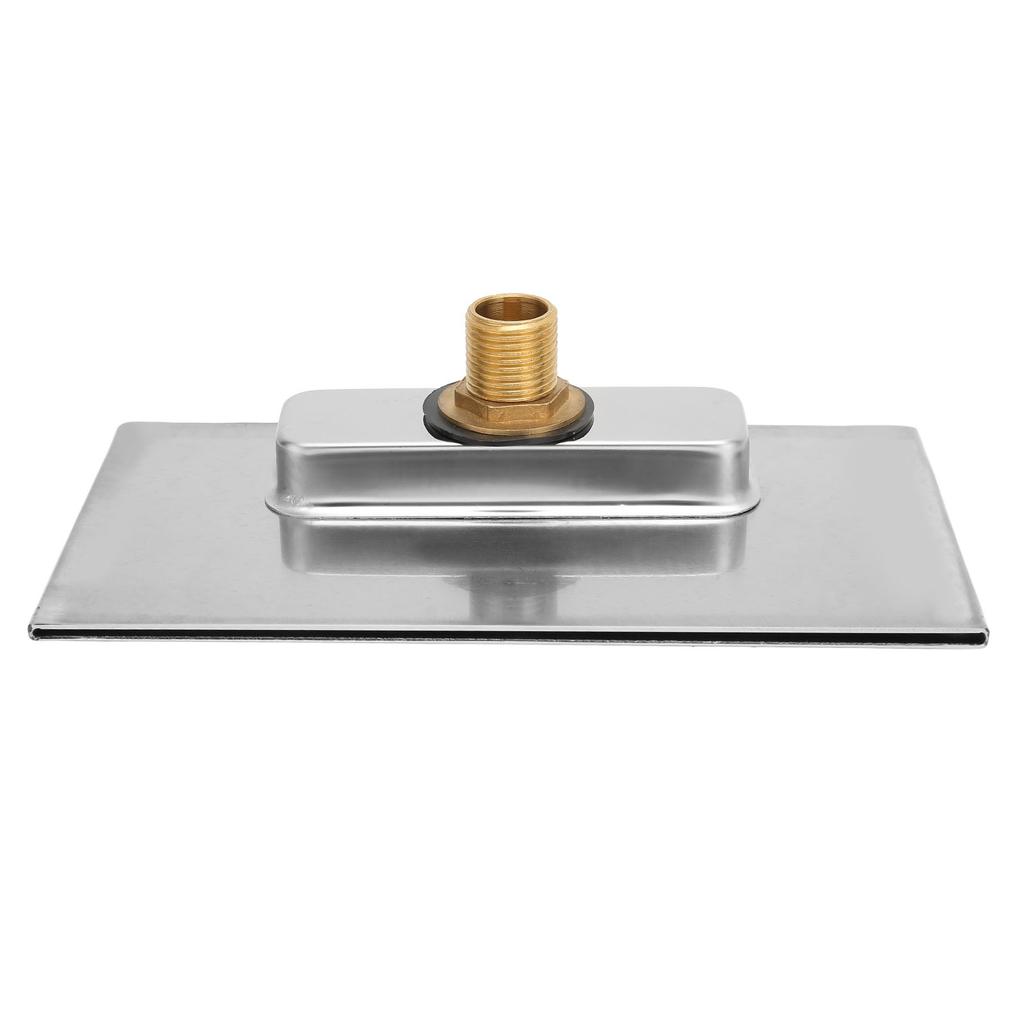 Waterfall Tub Spout G1/2 External Thread Stainless Steel SPA Bathroom Pool Swimming Pool Wall Mounted Waterfall Outlet Nozzle