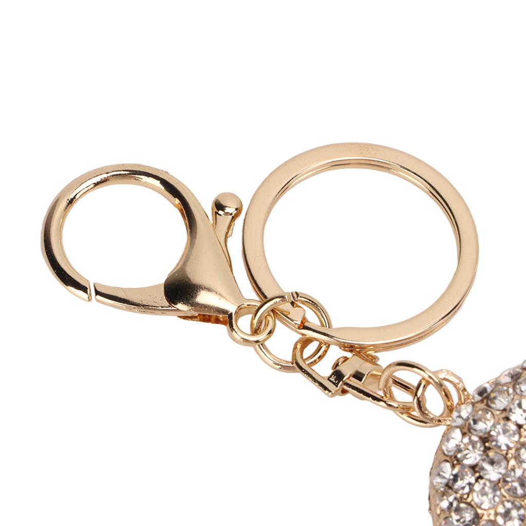 Skull Keychain Death   Flower Skull Car Keychain with Key Rings Hook Cool Keychain for Car Pendant Handbag Decor