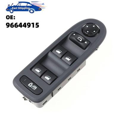 96644915 For Peugeot 308 508 C5 2008-2013 For Citroen C5 2007-2013 Front Left Master Window Lifter Switch Mirror Control Button