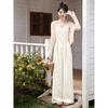Lu Xiangnan Women's High-Waist Loose Straight Casual Pants