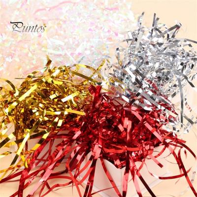 50g Great Safe Vibrant Color Shredded Paper Filler Metallic Iridescent for Kids