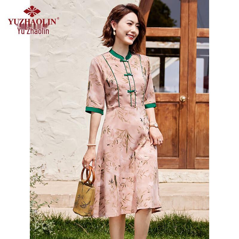 

Yuzhaolin Women s Summer Short Sleeve A-Line Midi Dress XL (fits 90-105 lbs)