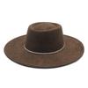 Suede Convex Top Hat Women'S Versatile British Vintage French Felt Hat Panama Eaves