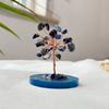 Home Decoration fortune transfer crystal fortune tree office desktop treasure bowl ornament crystal tree of life creative handicrafts