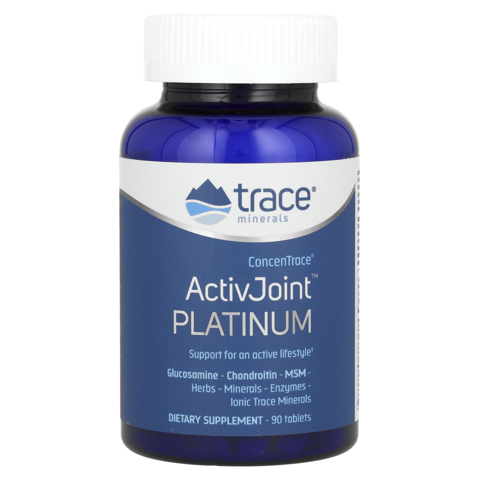 

Trace, ConcenTrace, Activ Joint, Platinum, 90 tablets