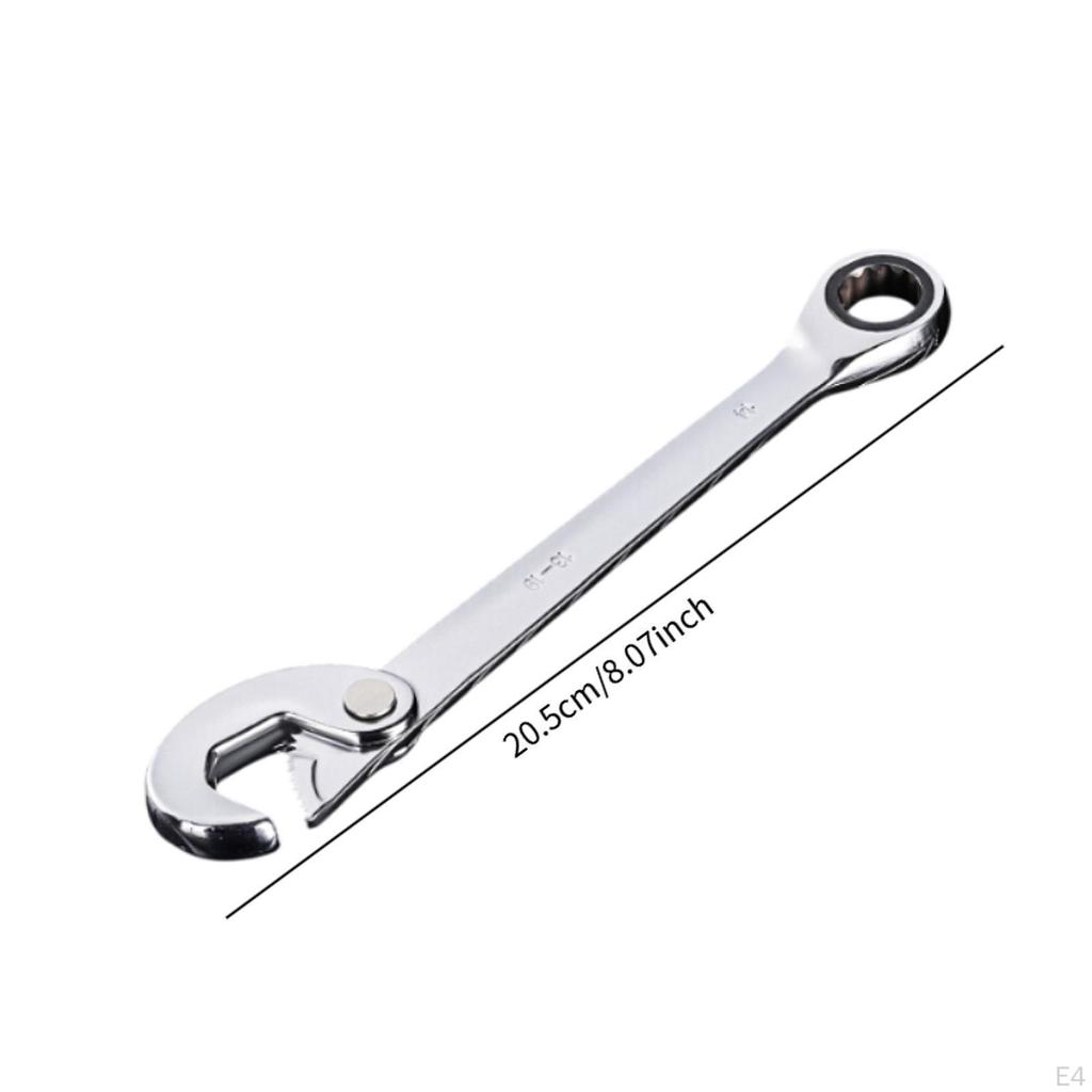 Cheie cu clichet cu 72 de dinți din oțel, multifuncțională, întreținere rapidă, instalare instalații sanitare pentru biciclete