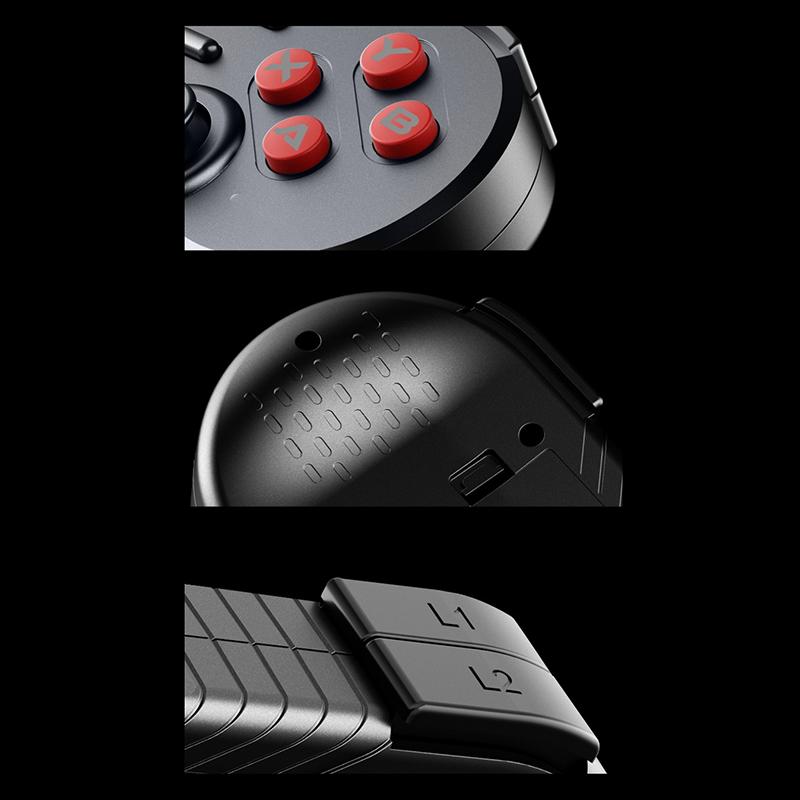 Controlador Bluetooth Sem Fio Para Switch PC Celular Computador 2.4G Gamepad Joystick Mini Controlador de Jogo Game Stick