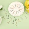 1-24PCS Tighten Waist Buckle U-shaped Adjustable Snap Button Jeans Buttons No Trace Detachable Pants Clips Clothing Accessories