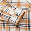 Balabala Boys' Flannel Plaid Long-Sleeve Shirt