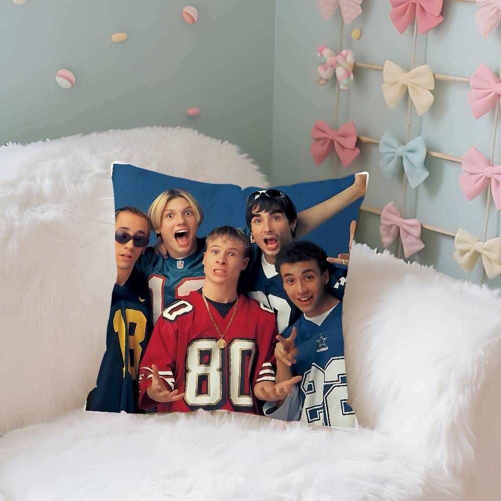 BBackstreet BBoys BSB Case Plush Fabric Soft Pillowcase Double Sided Print Cushion Cover Household Gifts