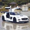 Mercedes Benz SLS AMG Supercar simulace tlakového odlitku a autíčka Zvuky a světlo přitahovací auto 1:32 Model kolekce slitin