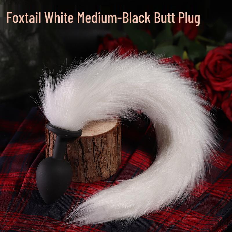 Fox Tail Mini Butt Plug - Adult SM Erotic Toy