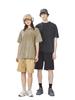 Vintage Distressed Snow Wash Drop Shoulder T-Shirt - US Size, 230G Pure Cotton, Short Sleeve Crew Neck