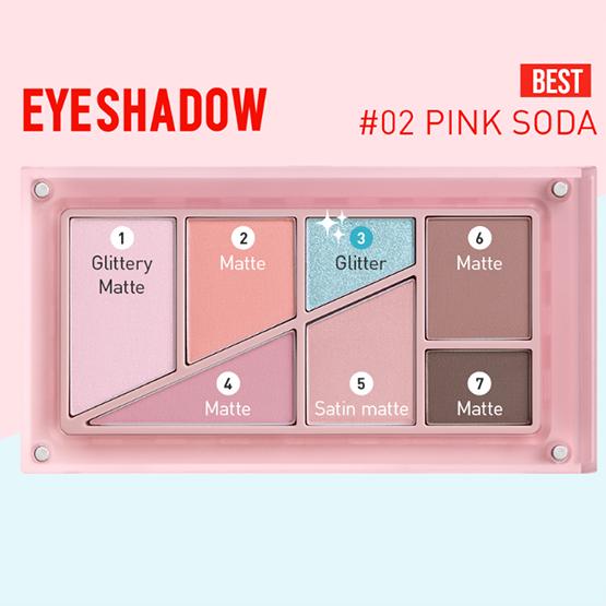 3ce Layer It All Eye Palette 7.5g