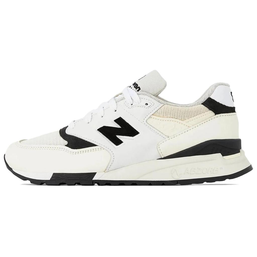 New Balance Teddy Santis X 998 Made In Usa 'White Black' Sneakers U998TI