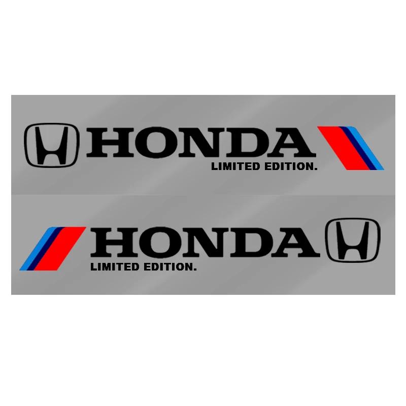 

Car Hot 2025 Car body decoration stickers Door personalized sporty car stickers For Honda Pilot Odyssey Jazz Accord City Civci C коричневый