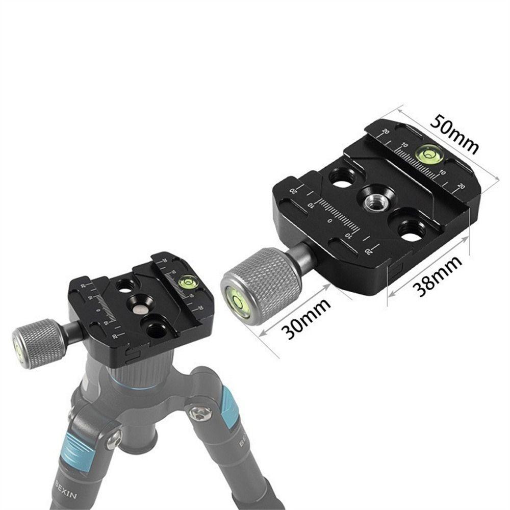 Ball Head Mount Camera Clamp Quick Release Aluminum Zinc Zinc Alloy Tripod Monopods Clamp  Camera Monopod