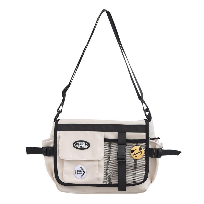 Multifunksjonell skulderveske for menn med stor kapasitet Crossbody-veske for kvinner Messenger Bag