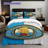 Manchester Legacy Three-piece set (1 * duvet cover + 2 * pillowcase, without core) 2DFlat Soft and comfortable Duvet cover and pillowcase Bedding set