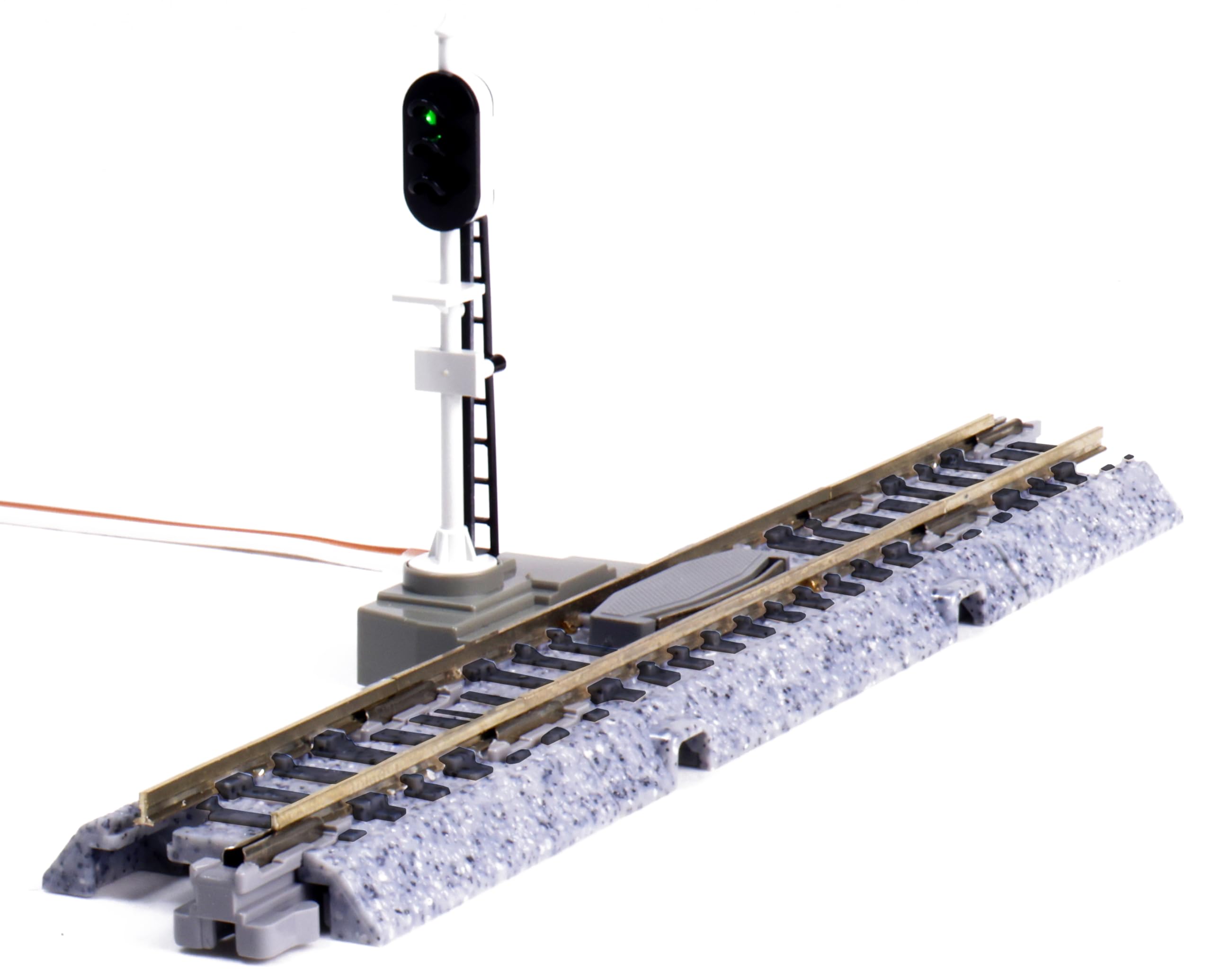 

KATO N Gauge 3-Light Automatic Signal SX, 64mm, with Auxiliary Track, Model Railroad Supplies, 20-606