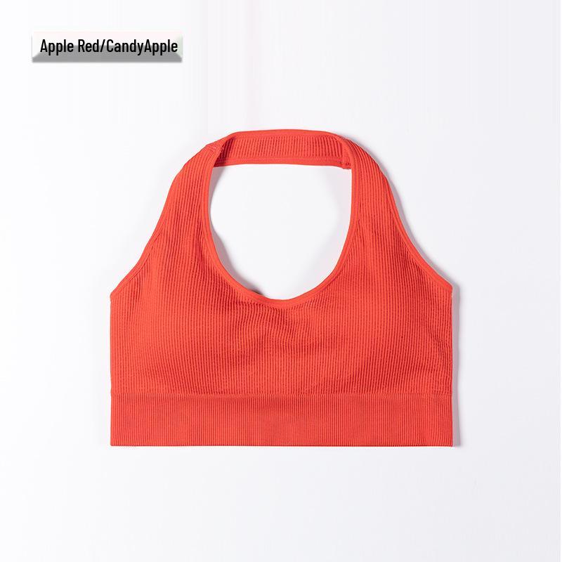 

NVGTN Бесшовный рубчатый спортивный бюстгальтер - Европейский/Американский фитнес и йога S