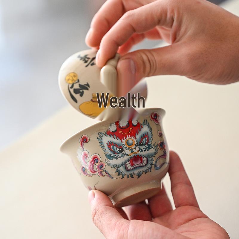Handmade Ceramic Chinese Antique Teapot - High-End Single Pot Gift