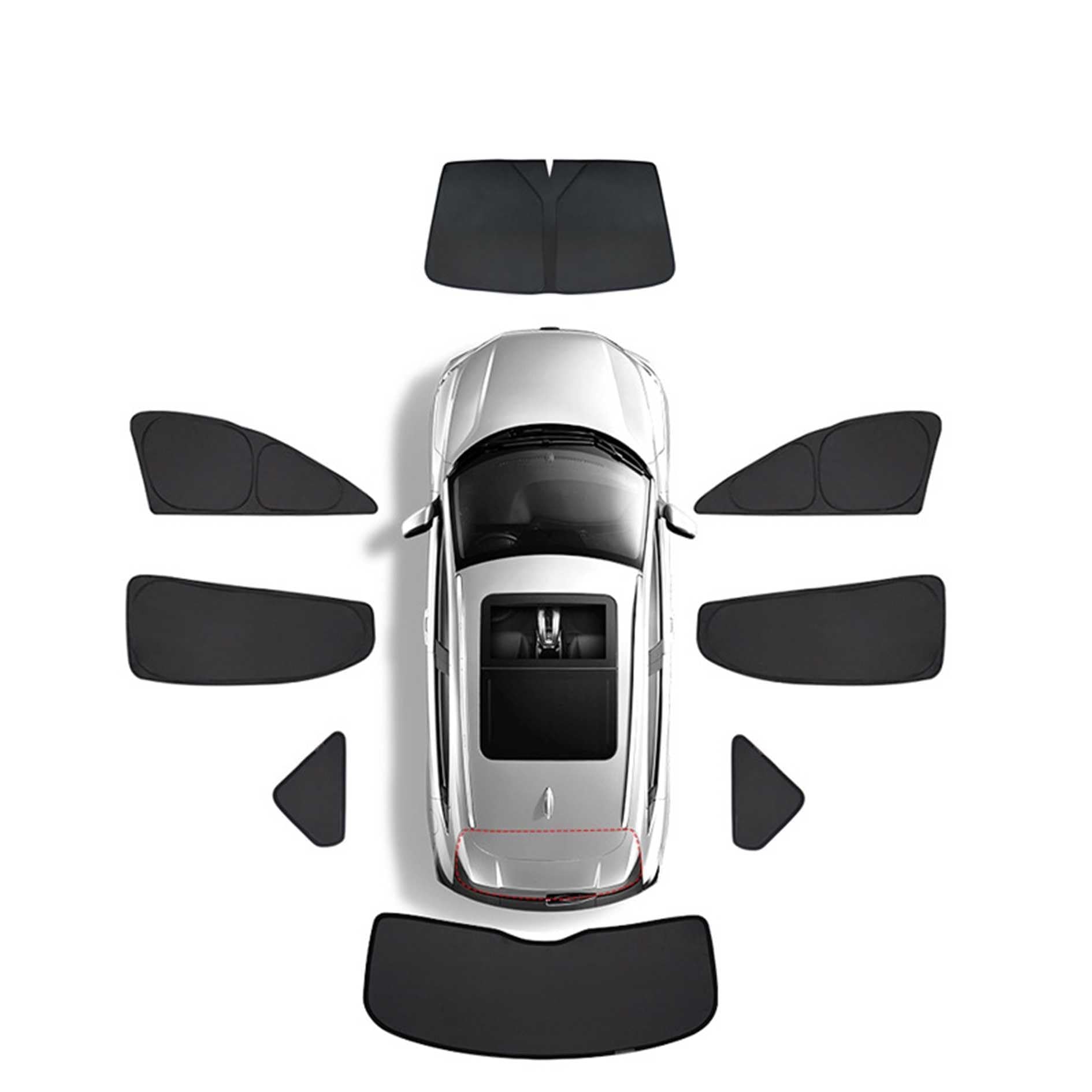 2024 Newly Developed  Light Transmittance O  Car Sunshade Suitable for CX-5 KF series