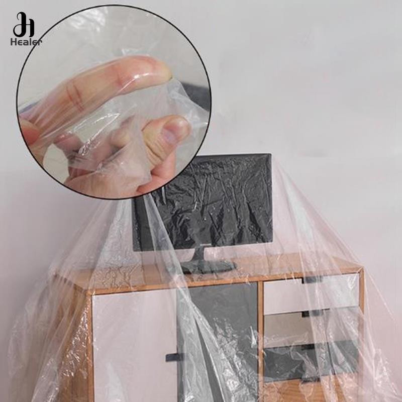 1PC Plastic Furniture Dust Cover,Waterproof Car Dusty Bed Sofa Dust Proof Cover