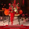 Wedding Floral Decorations: Bedside, Dining, and Desktop Arrangements for Festive Occasions and Engagements.