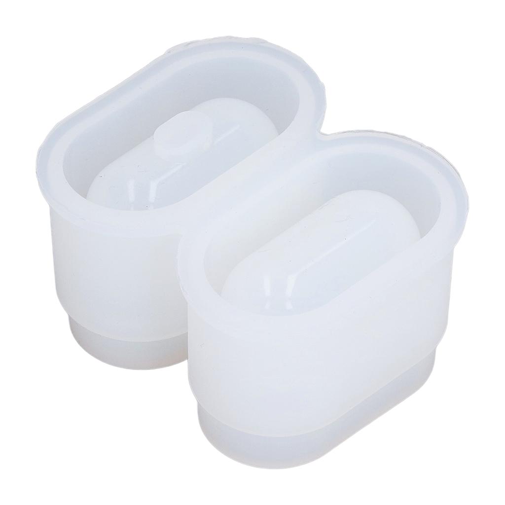 Kryt pouzdra na sluchátka Pryskyřičné formy Snadné vyjmutí z formy Hrubé Hladší DIY Forma na kryt sluchátek Silikon pro