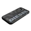 Diesel Etui Formowane Bleach Denimiphone 12/12 Pro Szaro-Biały/Grey-White 44297