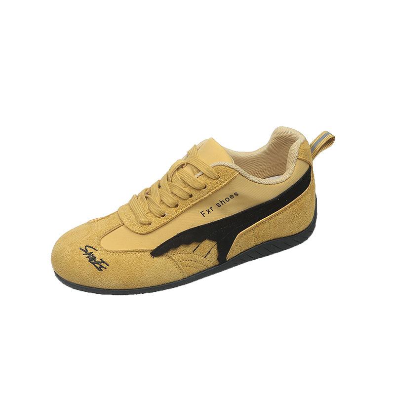 Retro Forrest Gump training shoes women's 2025 summer new color matching casual versatile sports shoes flat breathable board shoes