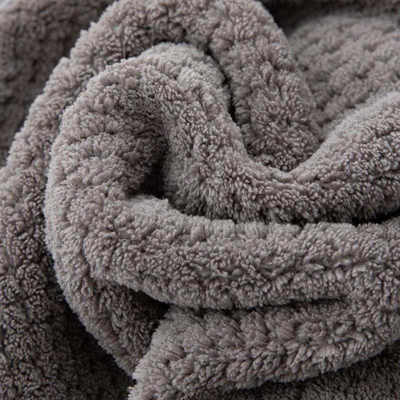 Korallfleece Kopfpolster Handtücher U-förmige Gesichtskissenbezüge Verdicktes Kopfstützenkissen Gesichtspflege Beauty Spa Massagebedarf