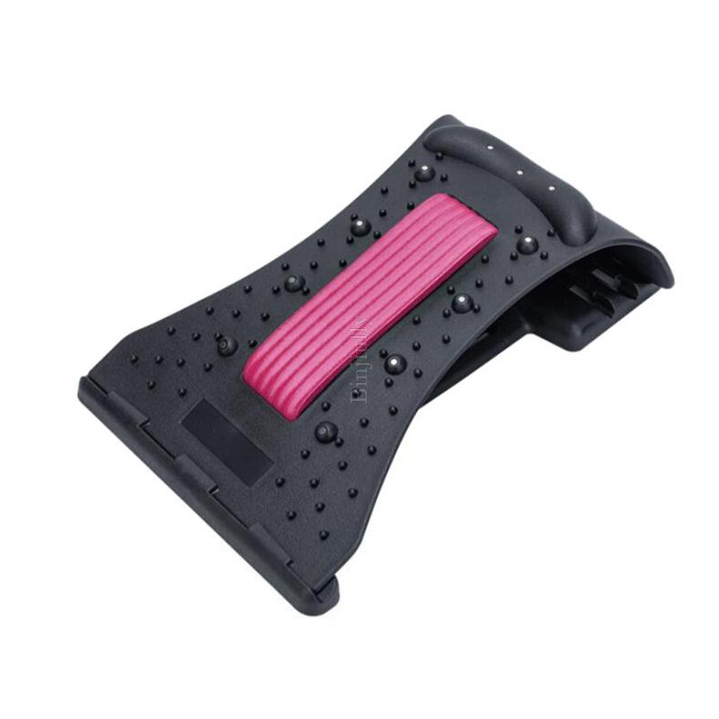 Neck and Back Stretch Massage Magnetic Therapy Acupressure Stretcher Fitness Equipment Lumbar Cervical Spine Support Pain Relief