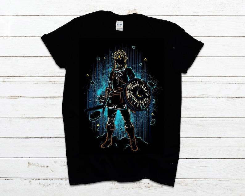 Top T-Shirt Tee  Shirt Link The Legend of Zelda Breath of the Wild Men Women Kids Children 100