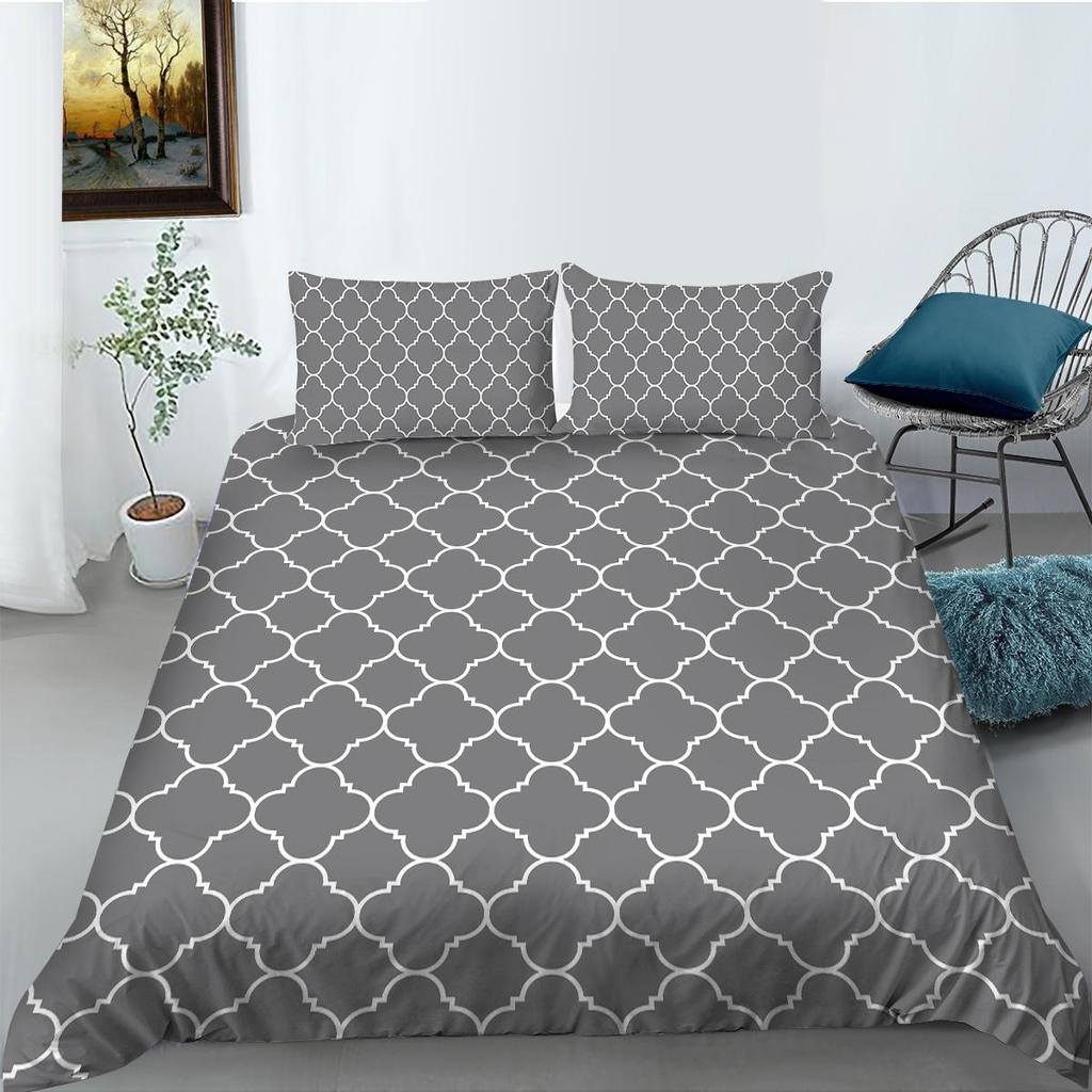 Home Bedding Set Classic Luxury Series Bedding Cover and Pillow Case Bedding Set AU/EU/US Full Size Home Decoration